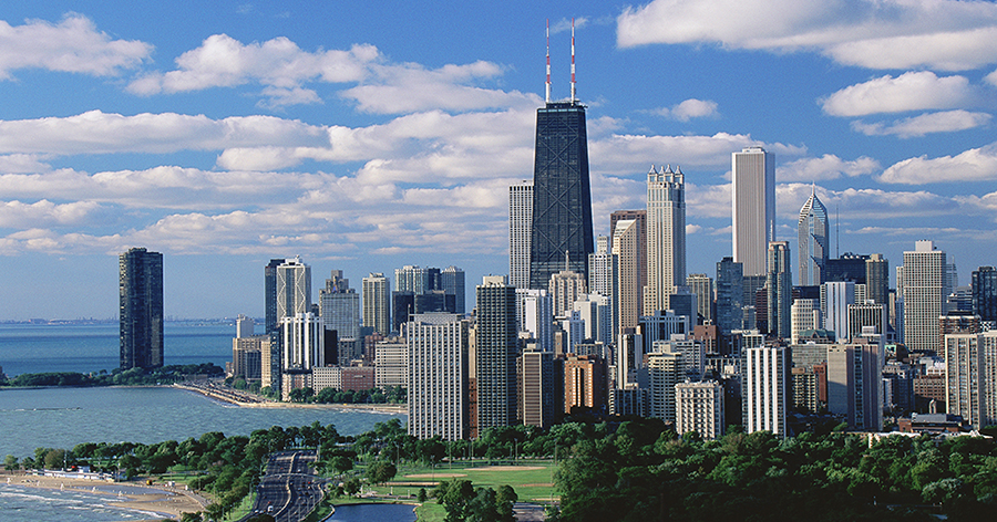 Illinois - Chicago Skyline 2
